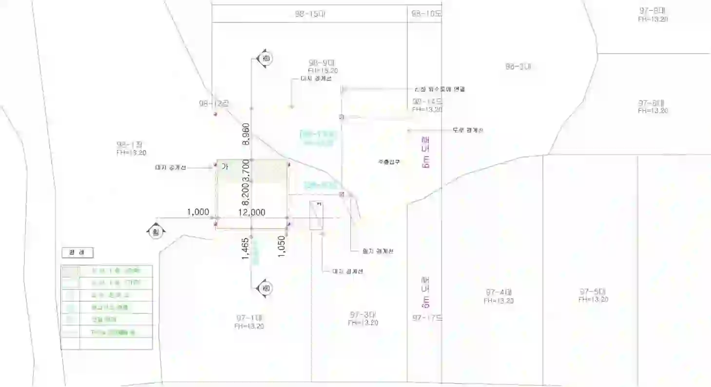 율생리 98-8 배치도 이미지